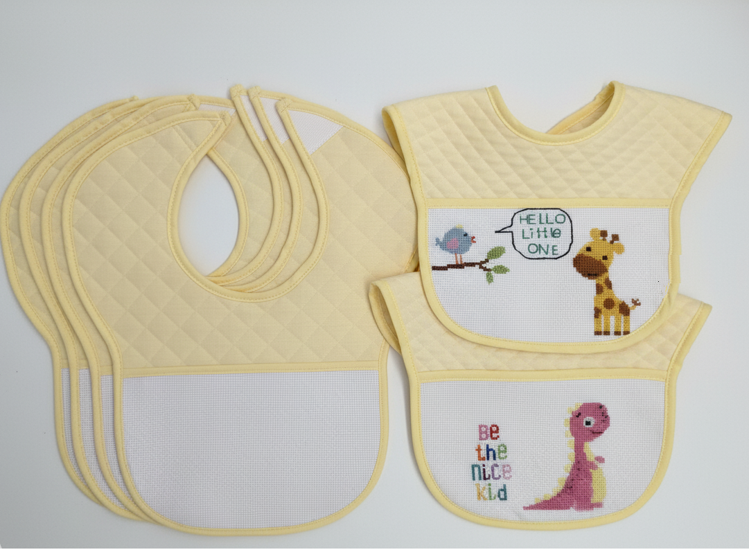 Cross Stitch bibs 14ct