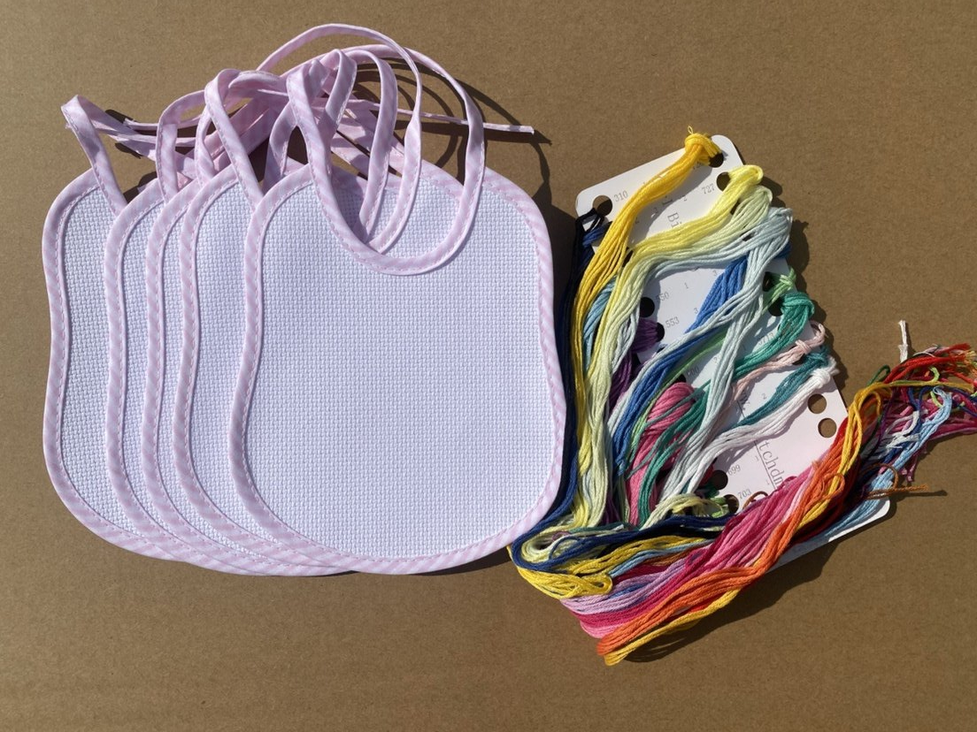 20260114205344 Cross Stitch bibs 14ct