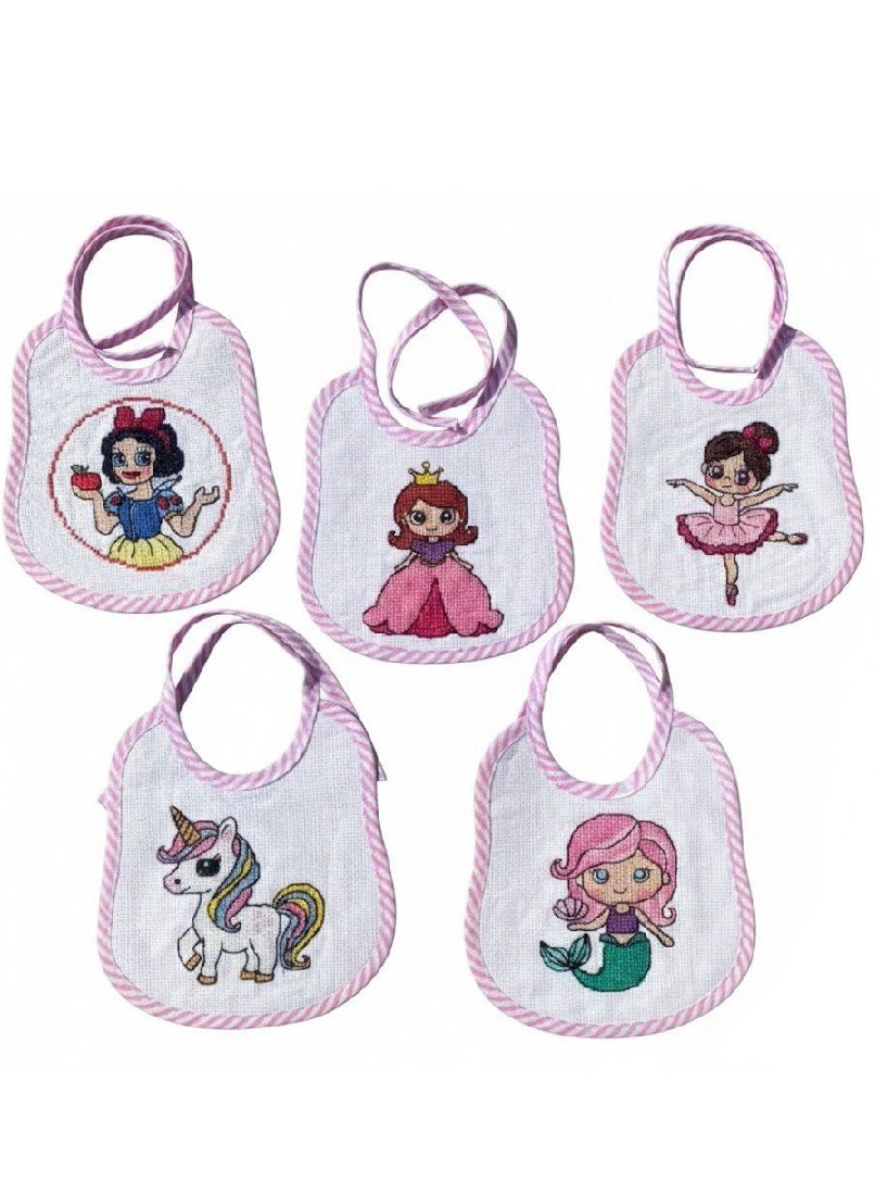 blank bib to cross stitch