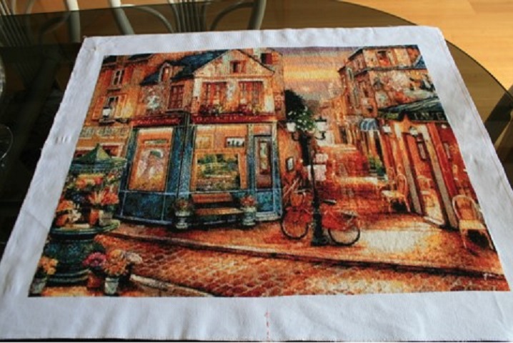 gallery cross stitch ready work show