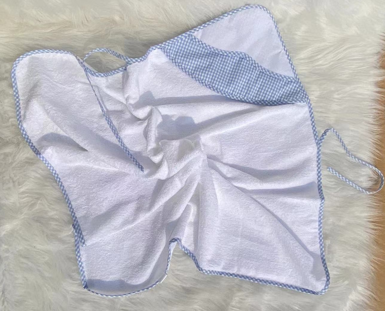 pink hooded swaddles cotton DIY kit